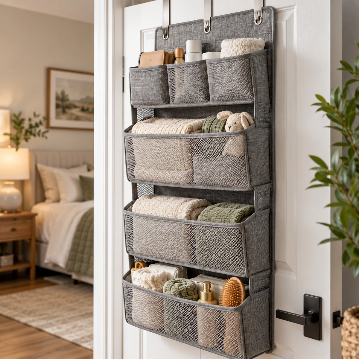 Lumqivo DoorPocket Over-the-Door Organizer